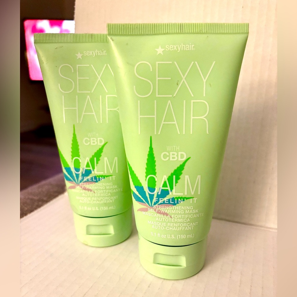 Sexy Hair Calm Feelin’ It Strengthening Self-Warming Mask 5.1 oz